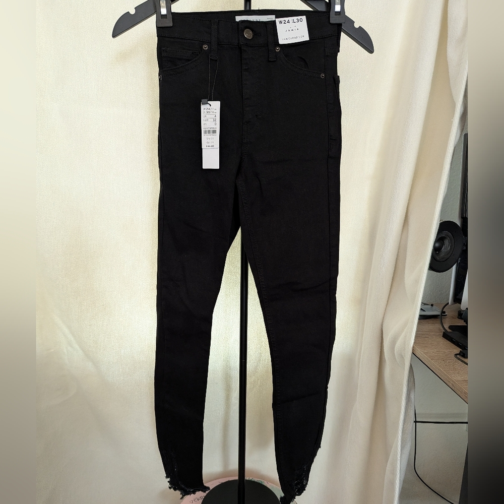 Topshop Black Skinny Jeans